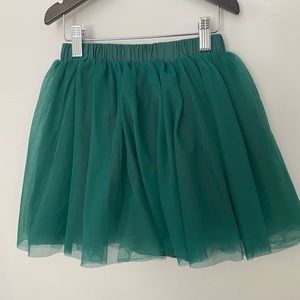 Green Hannah Anderson Tutu skirt 6/7